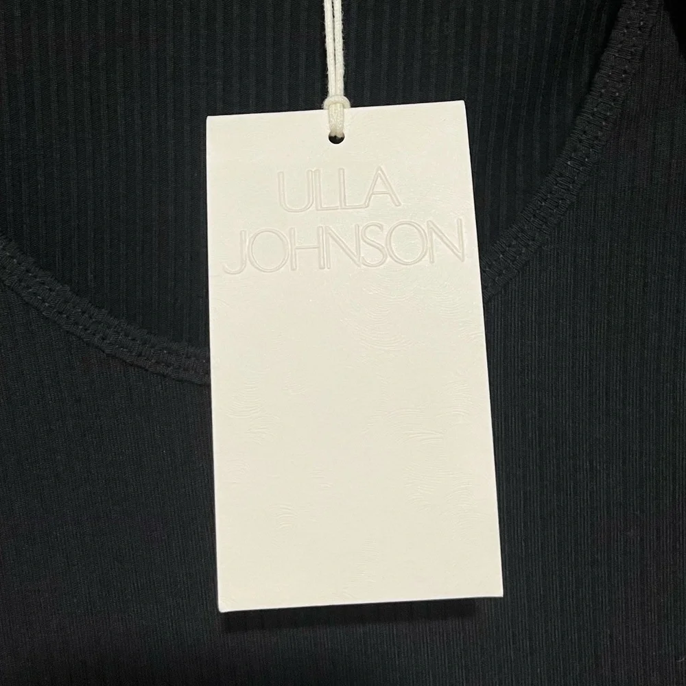 NWT Ulla Johnson Hanna Dress in Noir, Size 6 - Picture 10 of 13